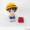 PRADOS ART - LUFFI 2 Amigurumi Monkey D. Luffy