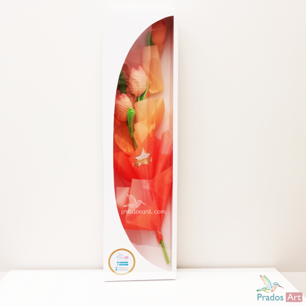 PRADOS ART - RAMO DURAZNO 1 Arreglo Floral Ecos de Dulzura
