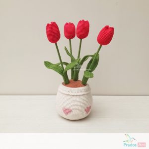 PRADOS ART - MACETA TULIPANES 1