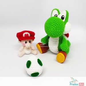 PRADOS ART - YOSHI BB Yoshi y Bebé Mario